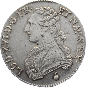 Frankreich ECU 1789 AA - Ludwig XVI.
